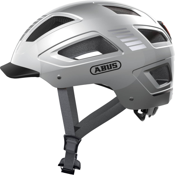 Abus helm Hyban 2.0 signal silver L 56-61cm - Image 2