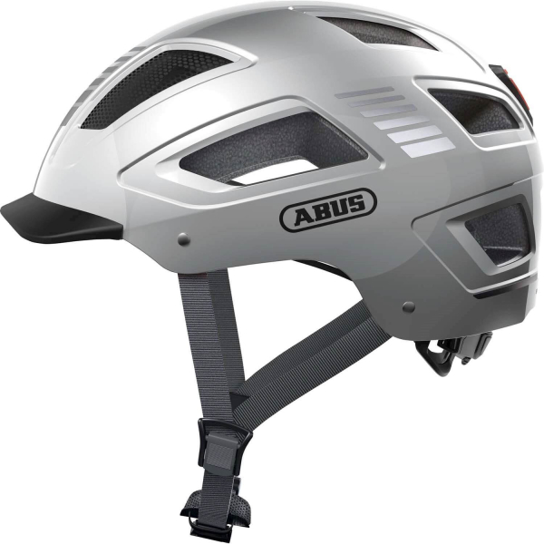 Abus helm Hyban 2.0 signal silver L 56-61cm