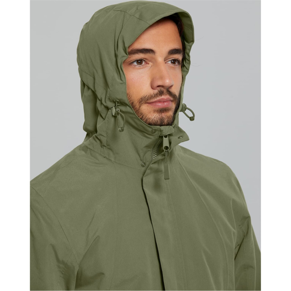 Basil regenparka Mosse heren Olive Green S - Image 5