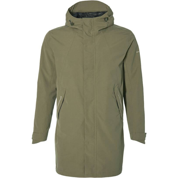 Basil regenparka Mosse heren Olive Green S