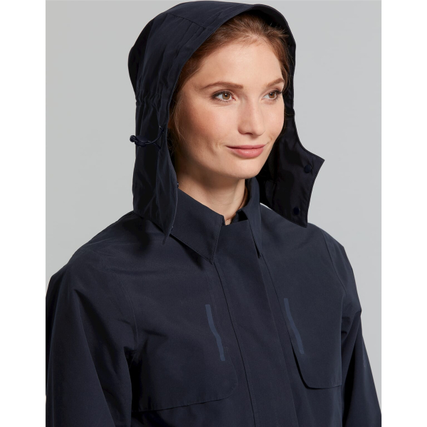 Basil trenchcoat Mosse dames Night Blue XXL - Image 6