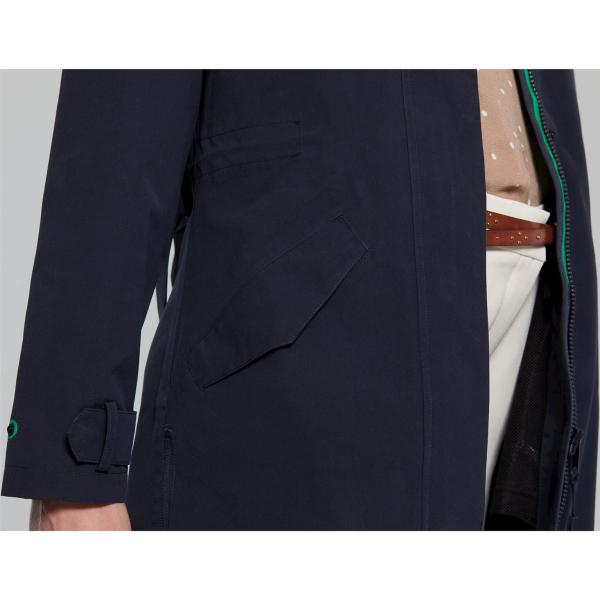 Basil trenchcoat Mosse dames Night Blue XXL - Image 7