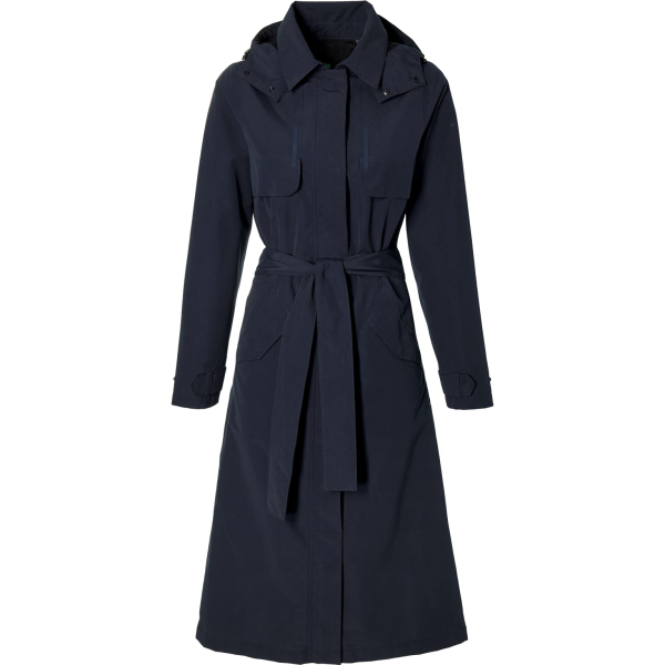 Basil trenchcoat Mosse dames Night Blue XXL