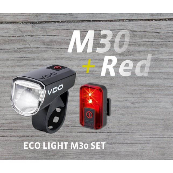VDO verlichtingsset M30 FL + RED RL