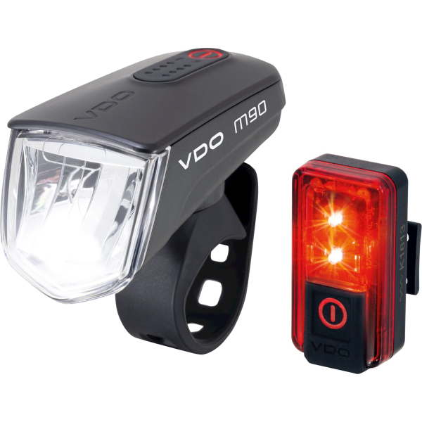 VDO verlichtingsset M90 FL + RED Plus RL