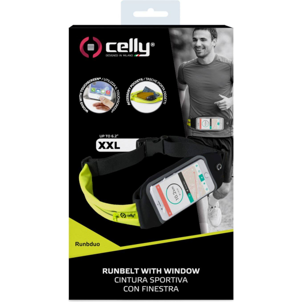 Celly heupband XXL geel - Image 3