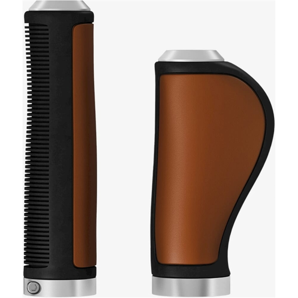 Brooks handvatten Ergonomic Leather grip 100/130mm honey