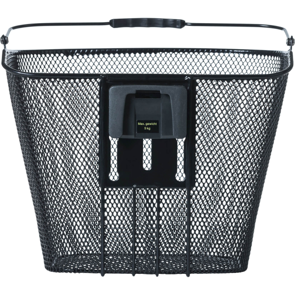 Basil mand Bremen BE + houder 23L zwart 26x35x29cm - Image 4