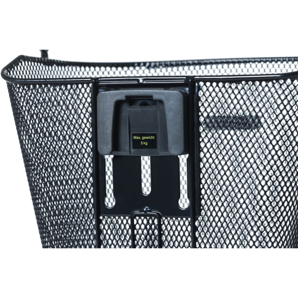 Basil mand Bremen BE + houder 23L zwart 26x35x29cm - Image 5
