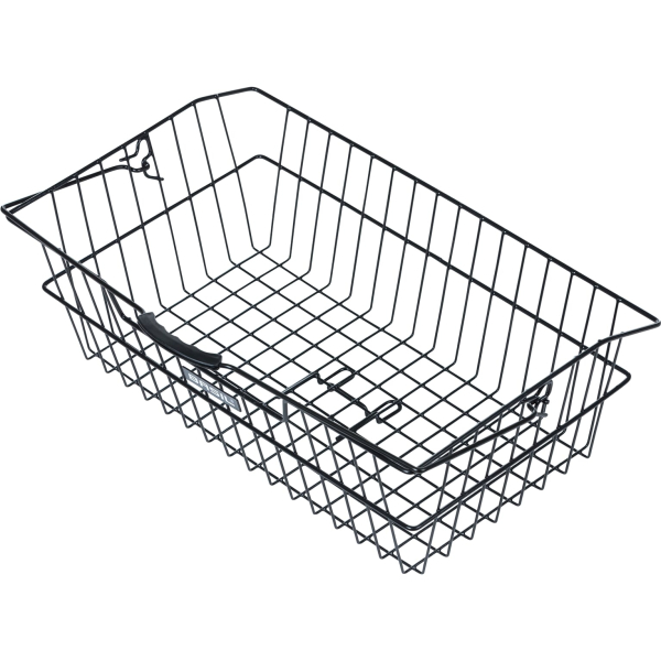 Basil mand Corsica draad 22L zwart 51x31x18cm - Image 4