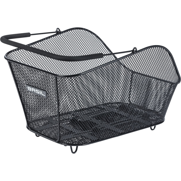 Basil mand Icon M 21L zwart MIK 40x33x25cm