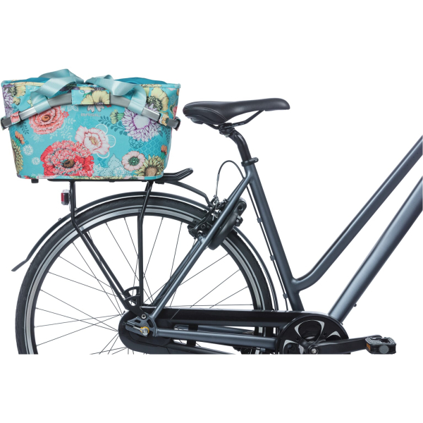 Basil mand rear Bloom Field Carry All MIK 22L blue - Image 4
