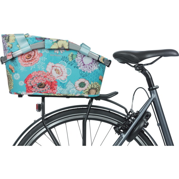 Basil mand rear Bloom Field Carry All MIK 22L blue - Image 5