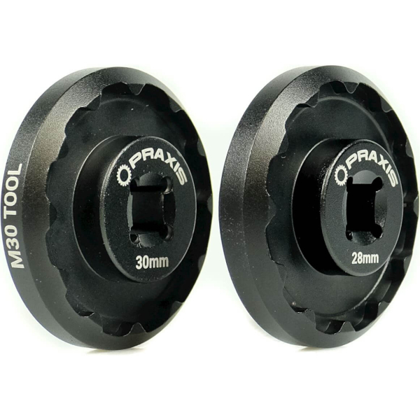 Praxis bottom bracket gereedschap M30 zwart