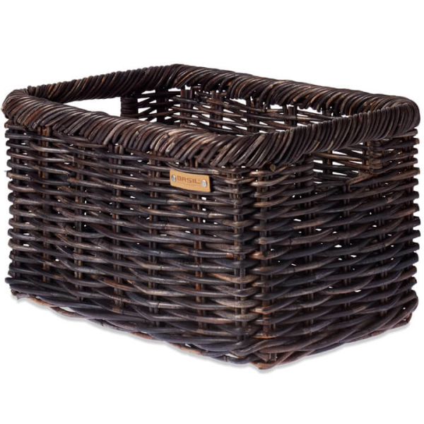 Basil mand Noir L 47,5L melee black 35x34x31cm