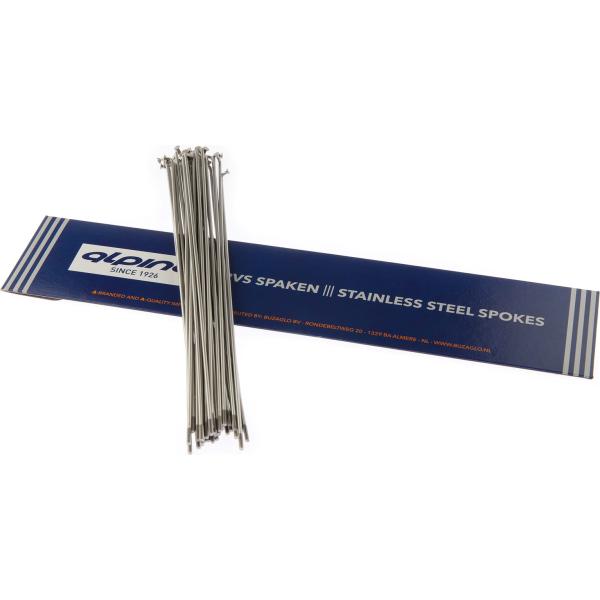 Alpina spaak LDR 13-265mm RVS zilver (36 stuks)