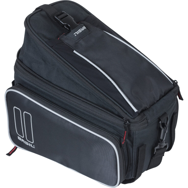 Basil dragertas Sport Design trunkbag zwart 7-12L - Image 6