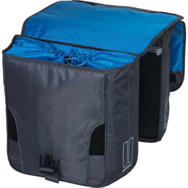 Basil fietstas dubbel Sport Design graphite MIK 32L - Image 3