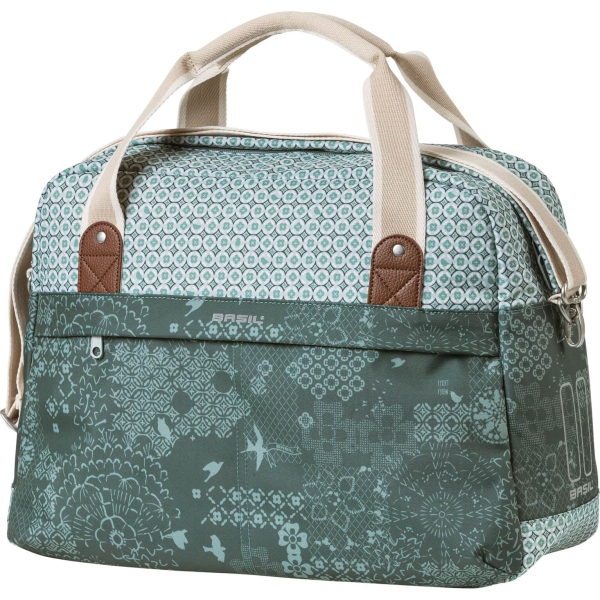 Basil schoudertas Boheme forest green 18L