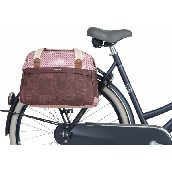 Basil schoudertas Boheme fig red 18L - Image 7