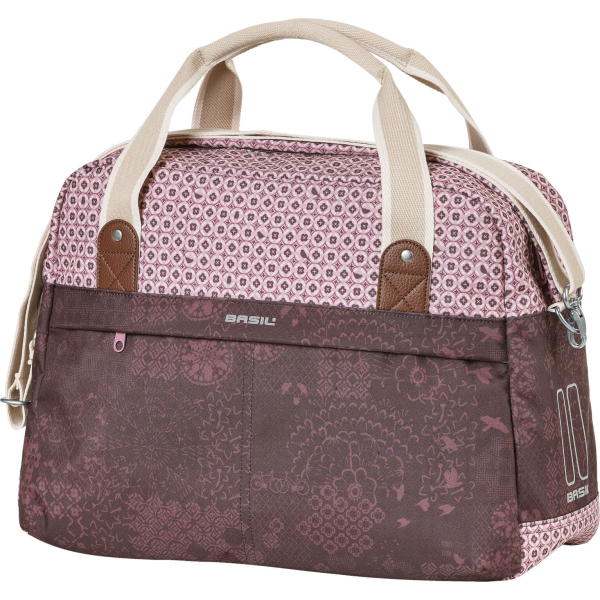 Basil schoudertas Boheme fig red 18L