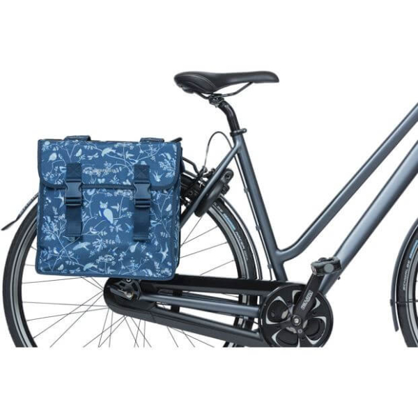 Basil fietstas dubbel Wanderlust indigo blauw 35L - Image 7