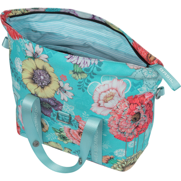 Basil fietshandtas Bloom Field blue MIK - KF - Hook 8-11L - Image 5