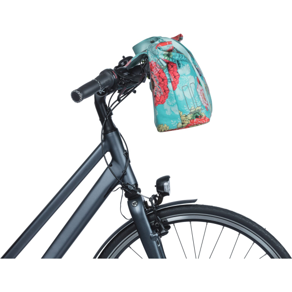 Basil fietshandtas Bloom Field blue MIK - KF - Hook 8-11L - Image 7