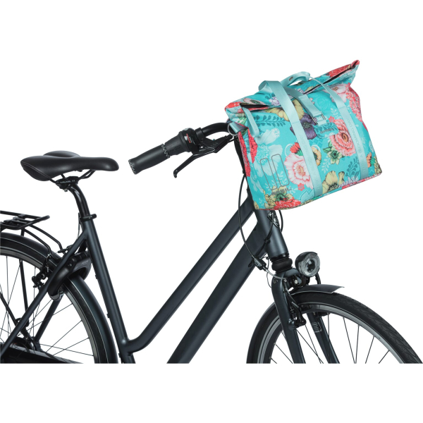 Basil fietshandtas Bloom Field blue MIK - KF - Hook 8-11L - Image 8