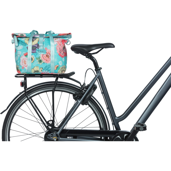 Basil fietshandtas Bloom Field blue MIK - KF - Hook 8-11L - Image 10