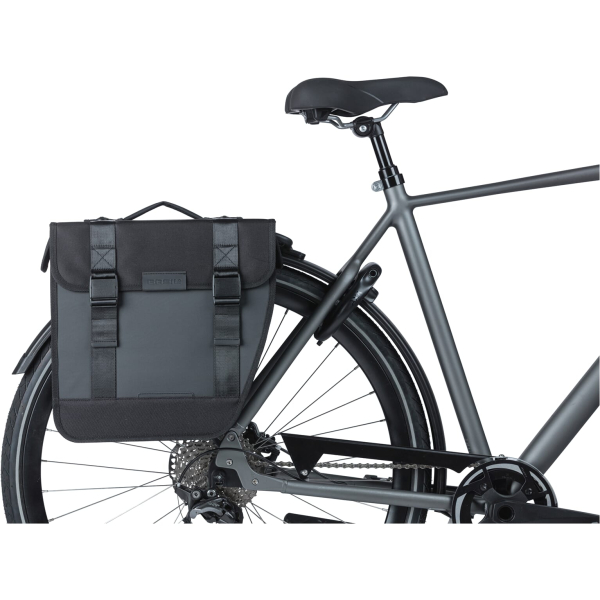 Basil fietstas dubbel Tour Waterproof zwart MIK 28L - Image 4