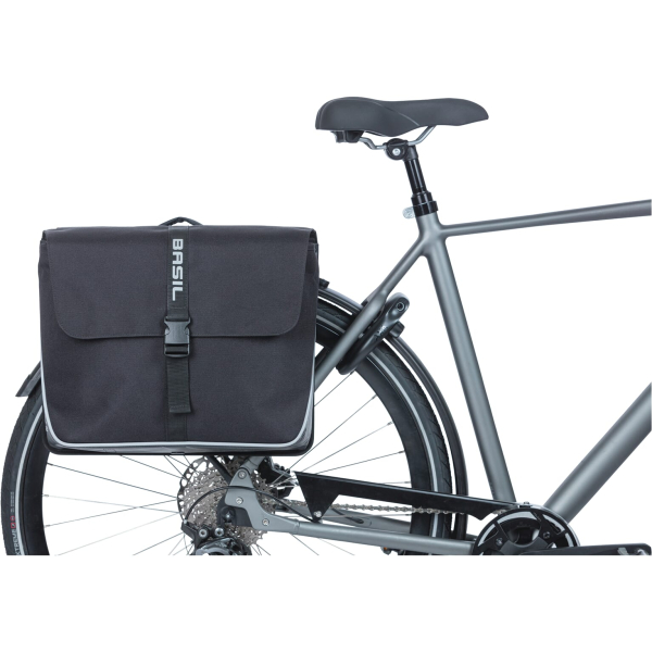 Basil fietstas dubbel Forte zwart MIK 35L - Image 5