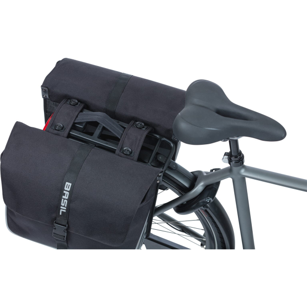 Basil fietstas dubbel Forte zwart MIK 35L - Image 6