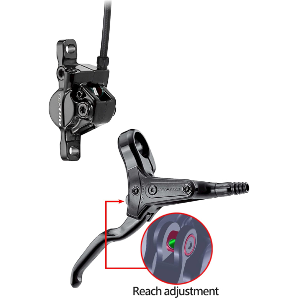 Tektro schijfremset HD-M285 Rechts zwart