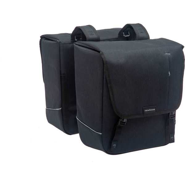 New Looxs fietstas dubbel Nova black  32L