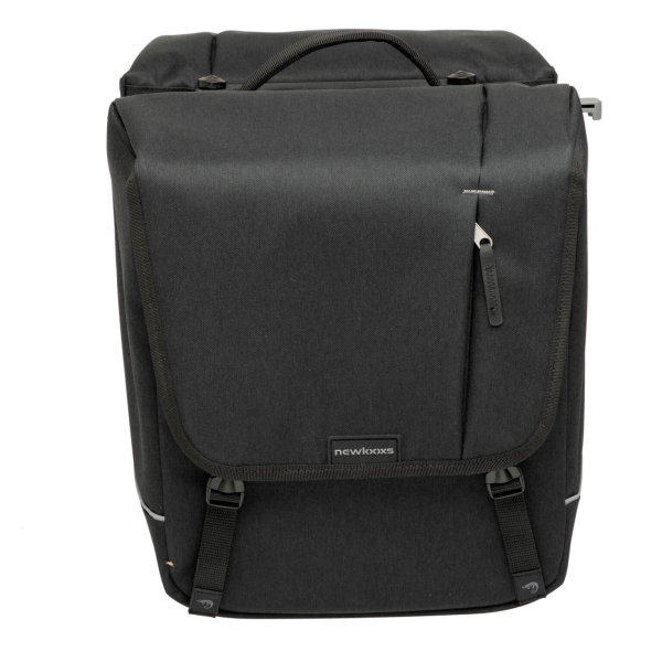 New Looxs fietstas dubbel Nova black MIK  32L - Image 2