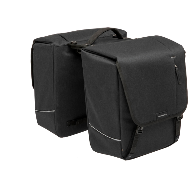 New Looxs fietstas dubbel Nova black MIK  32L