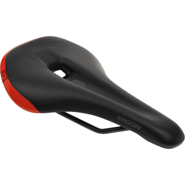 Ergon zadel SM Pro heren M/L rood