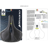 Selle Bassano zadel Suprema 5zone EL City zwart - Image 4