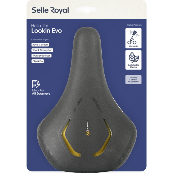 Selle Royal zadel Look In Evo Moderate zwart - Image 4