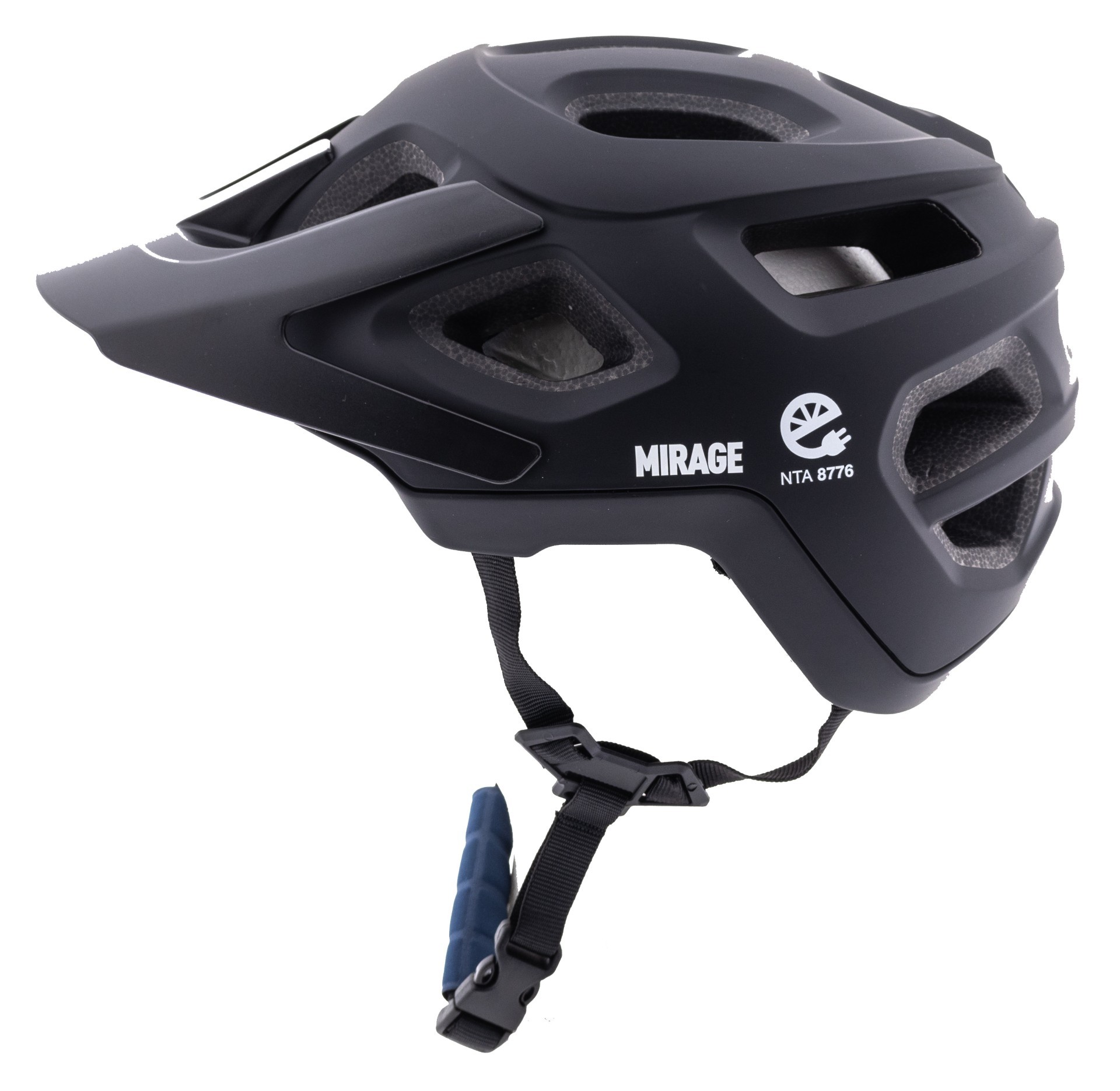 Mirage helm Tour/MTB zwart L 58-61cm