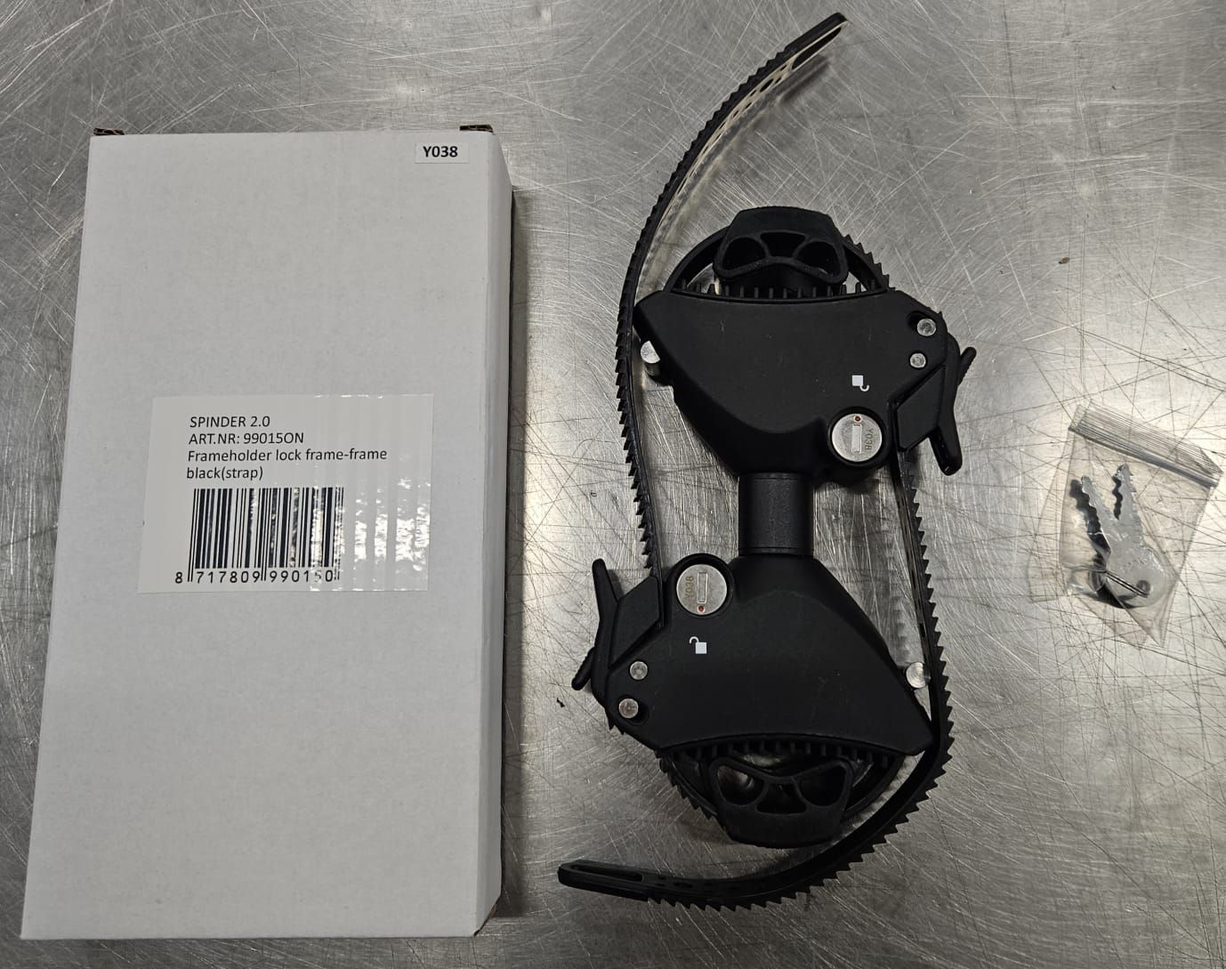 Spinder framehouder afsluitbaar frame - frame