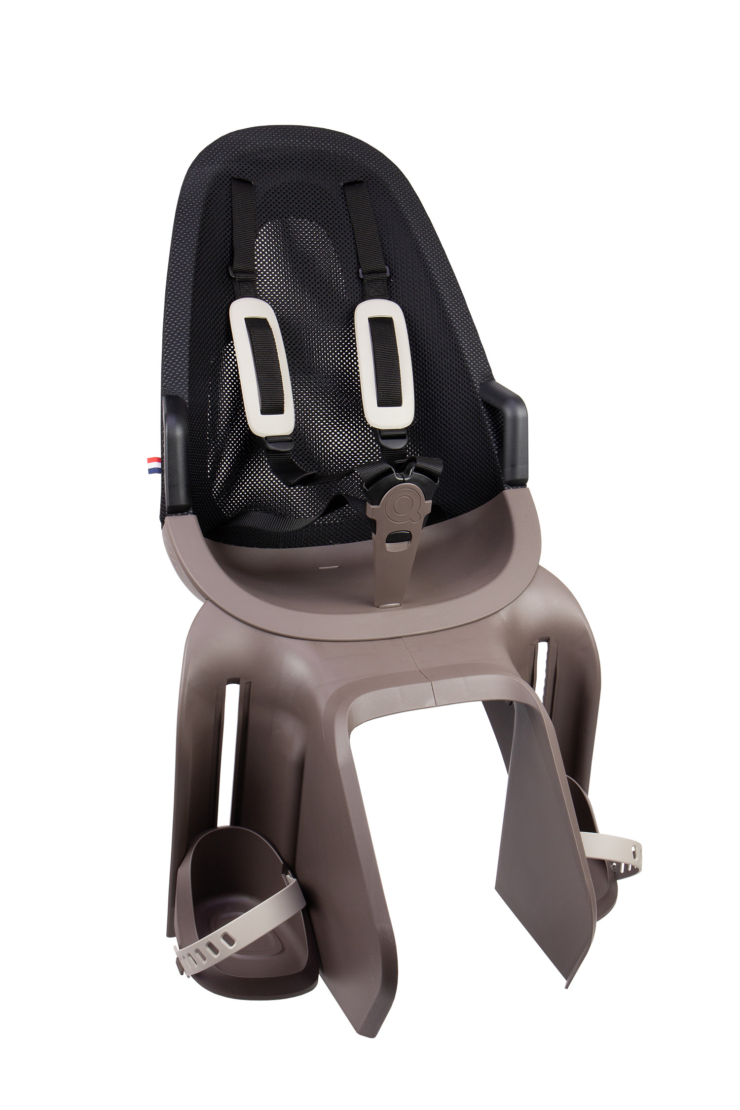 Qibbel achterzitje Air drager bev. Hazel brown