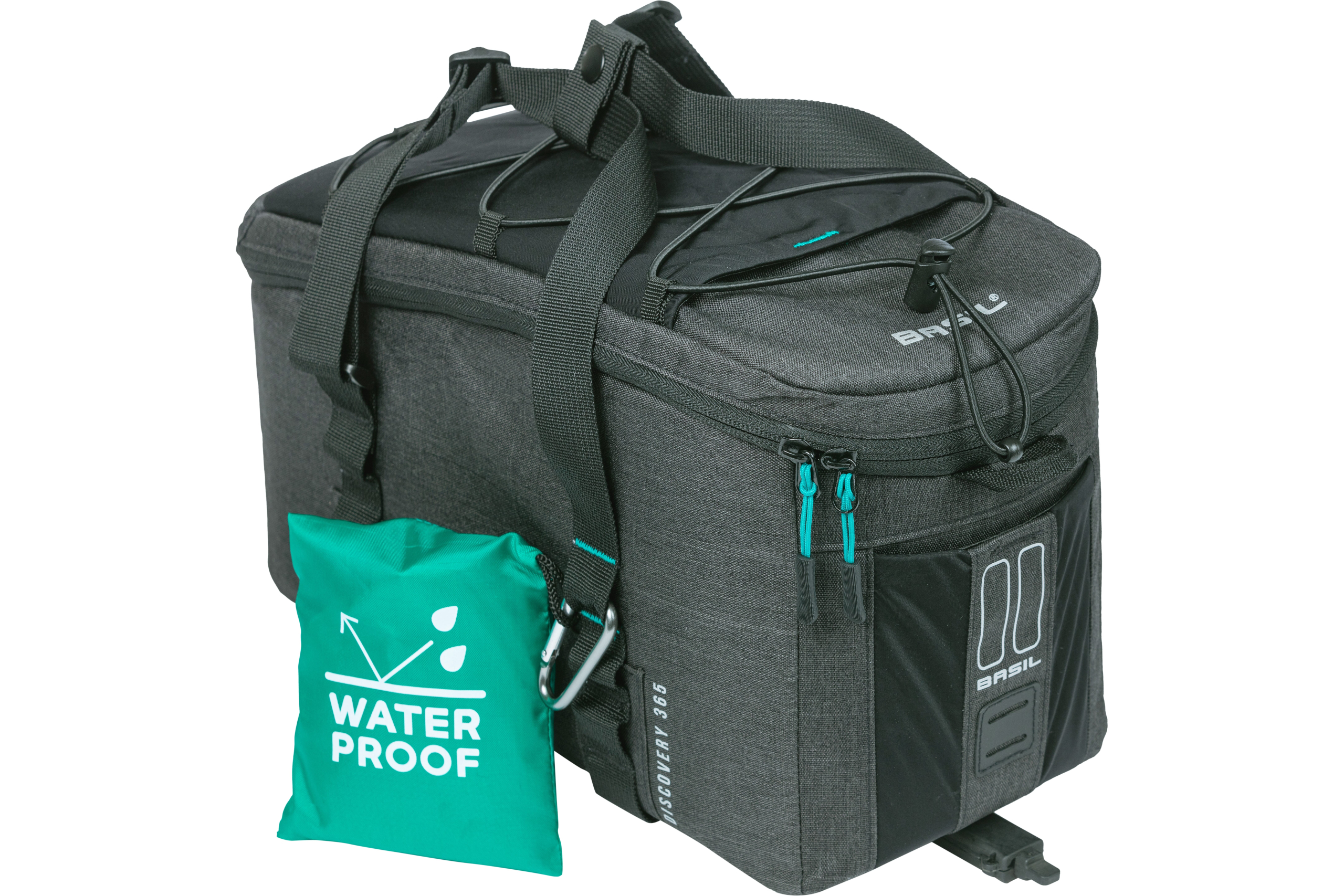 Basil dragertas Discovery 365D M zwart melee MIK 9L